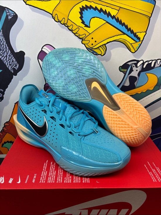 Brand New NO BOX LID! Nike Air Zoom GT Cut 3 “Blue Fury” main image 4